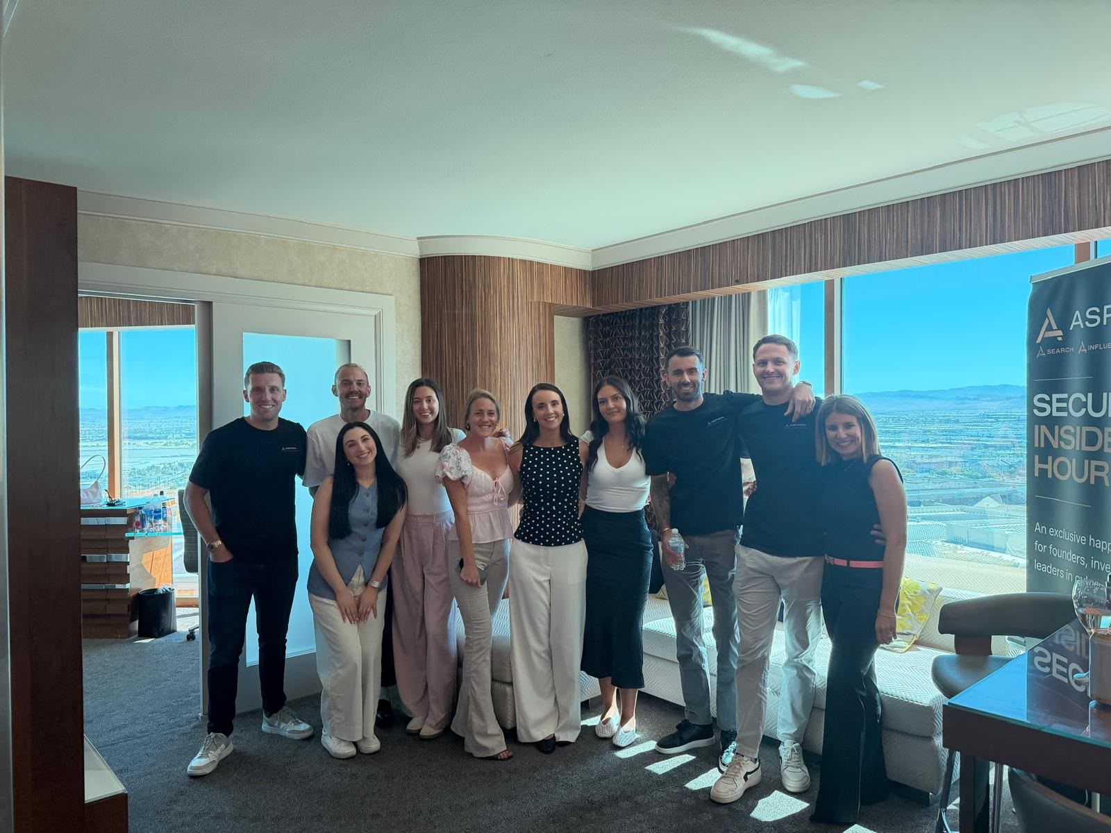 Aspiron Search team together